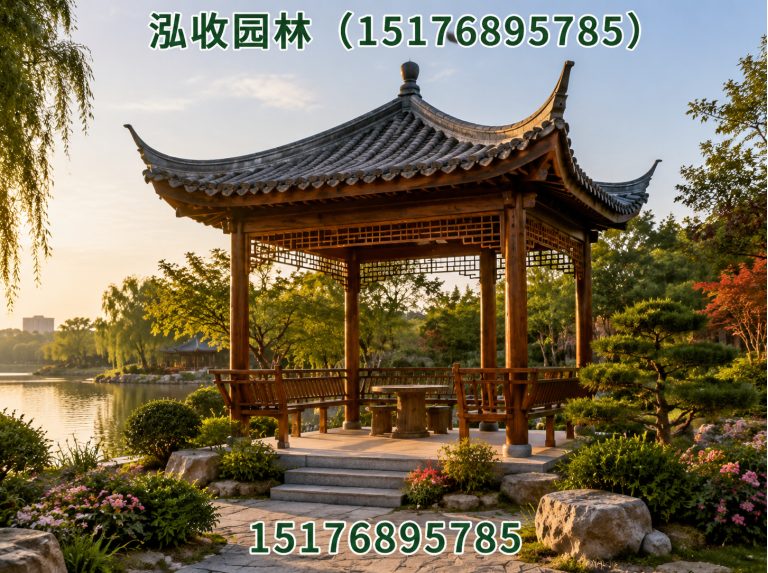 五指山京津冀防腐木工程展示图