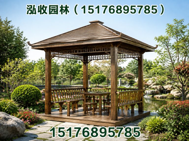 五指山防腐木展示图
